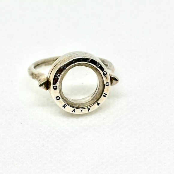 Authentic Pandora Floating Locket Ring - Picture 1 of 1